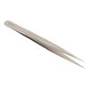Repair Tweezer Static Magnetic Proof Round Tip Elastic Hardened Stainless Steel Accuracy Tweezer for Crafts Electronics