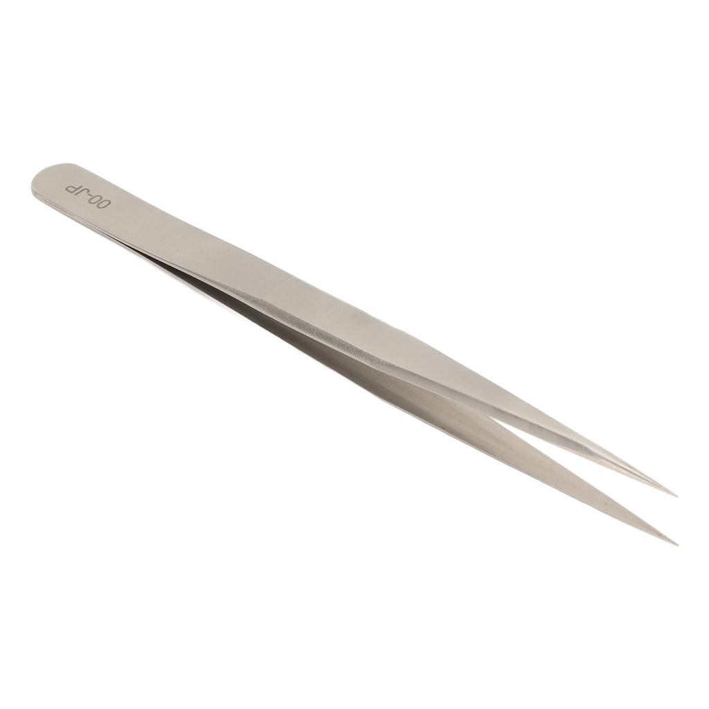 Repair Tweezer Static Magnetic Proof Round Tip Elastic Hardened Stainless Steel Accuracy Tweezer for Crafts Electronics