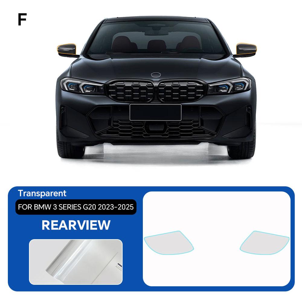 Pre-cut Paint Protection Film For BMW 3 Series G20 M Sport - PPF TPU Transparent Headlight Rearview Film Body Sticker