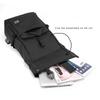 2025 Neuer Einfacher Unifarbener Herrenrucksack Lässige Reise-Umhängetasche Computer-Laptop-Rucksack Tragbare College-Studenten-Büchertasche