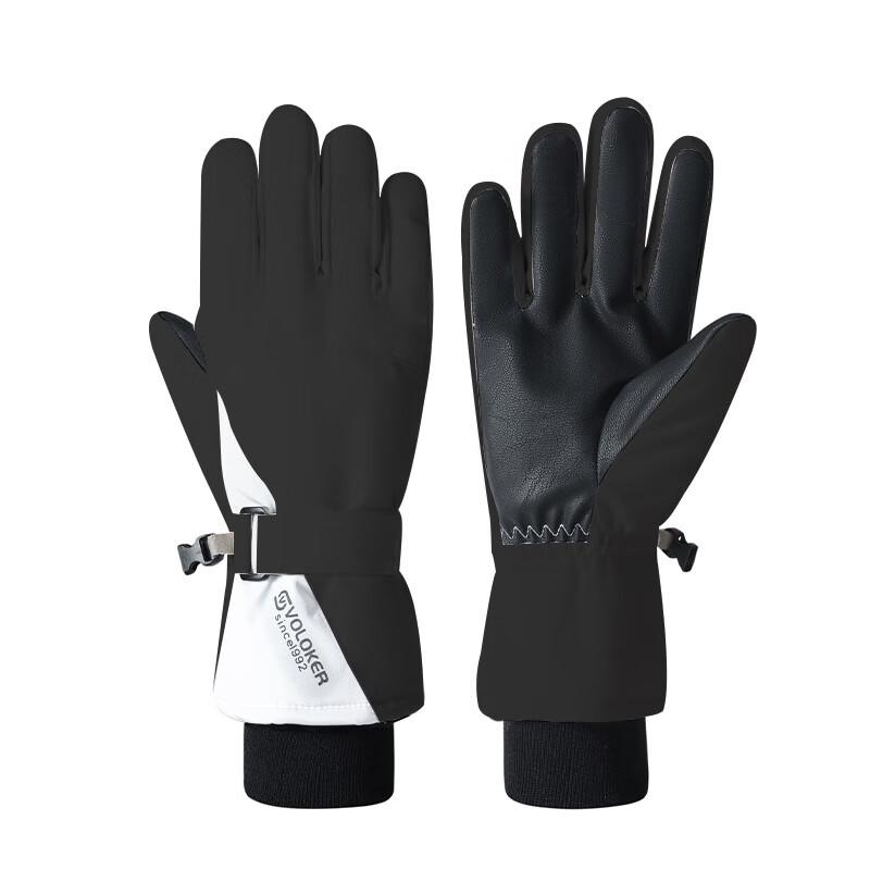 Tingbai Men s Winter Warm Touchscreen Ski Gloves