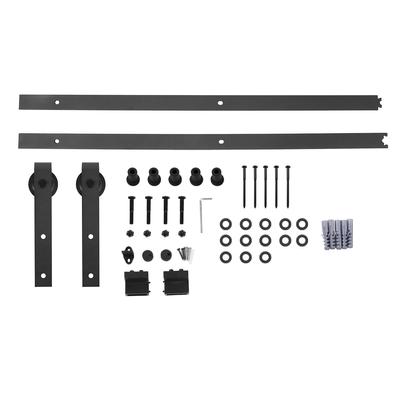 American Barn Door Pulley Hardware Basic Section Single Side 2 Meters Single Door