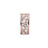 Pandora Sparkling Elegant Silicone Clip Cubic Zirconia Necklace/Pendant Women's Rose Gold 781817CZ