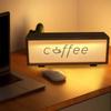 Glowing Effect Sleeping Lamp USB Desktop Ornament Lamp Toilet Wooden Acrylic Night Light  Kids Room