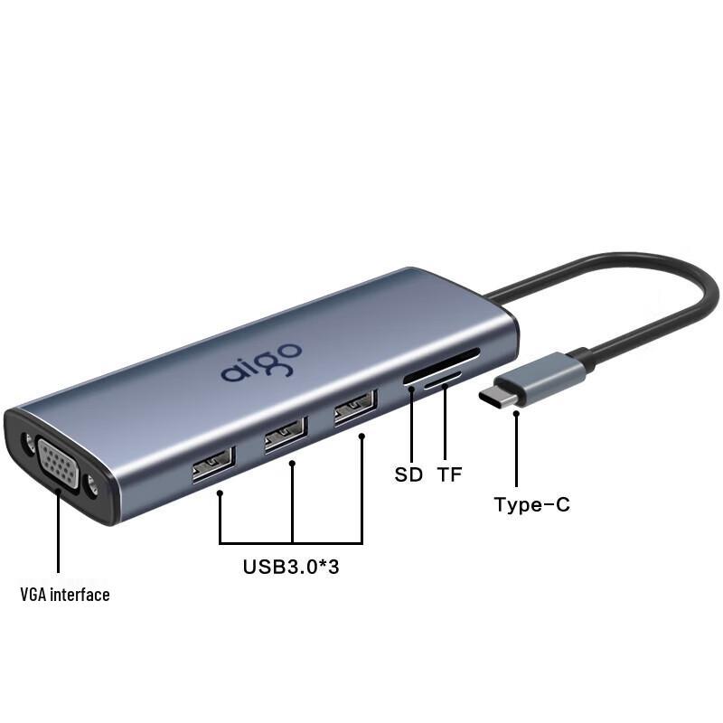 aigo Type-C 9-in-1 Multiport Docking Station