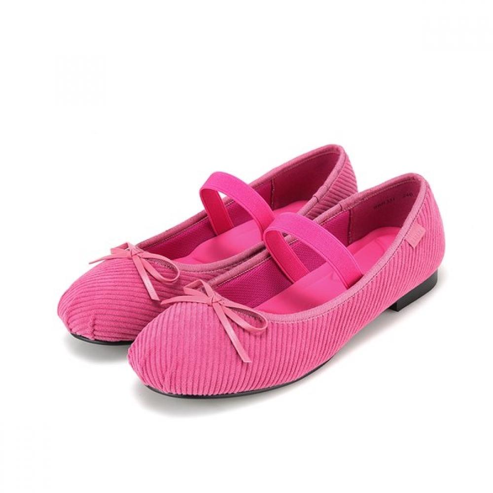 Barbara Corduroy 1cm Mary Jane Flat Bbh531pk 225mm