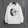 Male Trendy Casual Hoody 2025 Urban Chic Fall Winter Pullover Man of Faith Hoodies Streetwear Fashion Hip Hop Hooded Sweatshirt