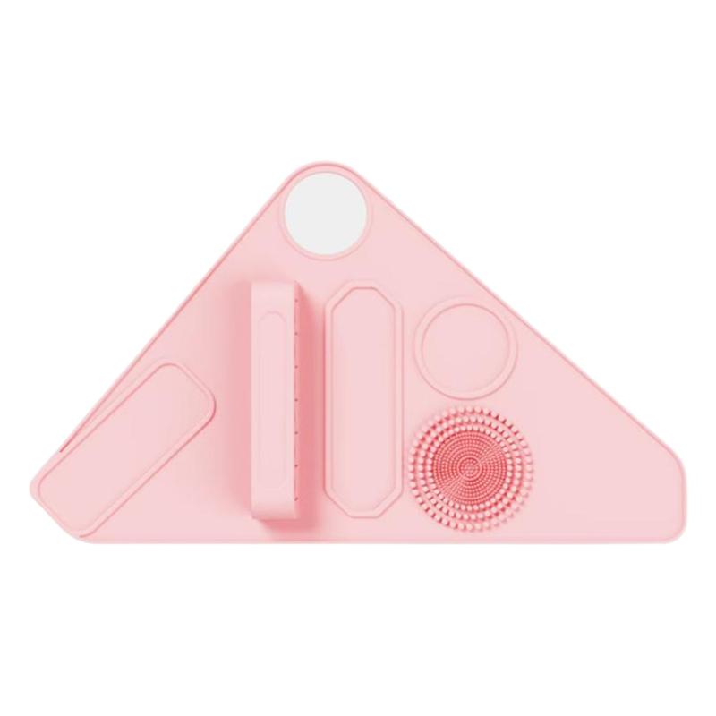 Silikon Make-up Pinselhalter Handgelenkband Multifunktionales Schönheitswerkzeug Mit Reinigungszone Für Kosmetik-Enthusiasten