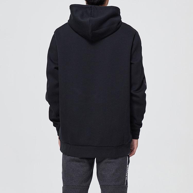 Puma Casual Printing Hooded Long Sleeves Black Men's 596739-01