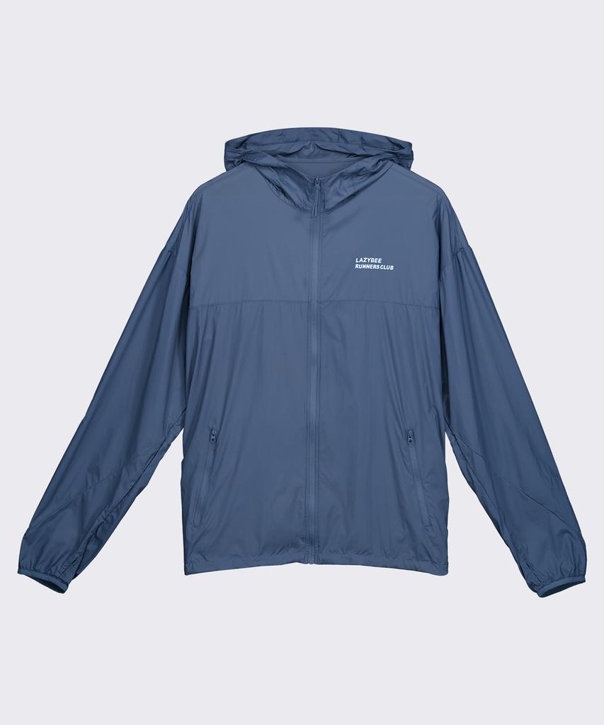 Lazybee [Summer] Ultralight Packable Air Glide Reflect Windbreaker Jacket W Blue
