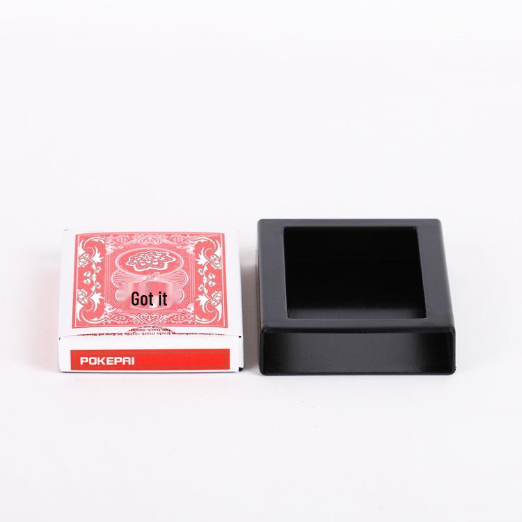 Magic Disappearing Card Box: Close-up Vanishing Act Prop