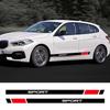 2 szt. Naklejki na progi boczne drzwi samochodowych Racing Sport Winyl Dekoracja Akcesoria Do BMW Serii 1 E82 E87 E88 F20 F21 F70 E81 F40