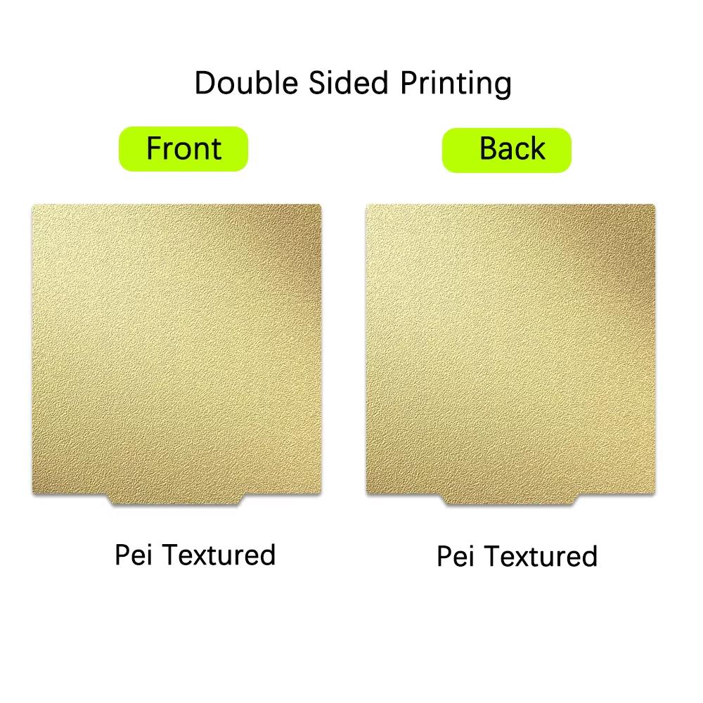 For Anycubic Kobra 2 Max Print Plate 430x430 Build Plate Strong Adhesion Spring Steel Sheet Kobra 2 Max Accessories Heat Bed