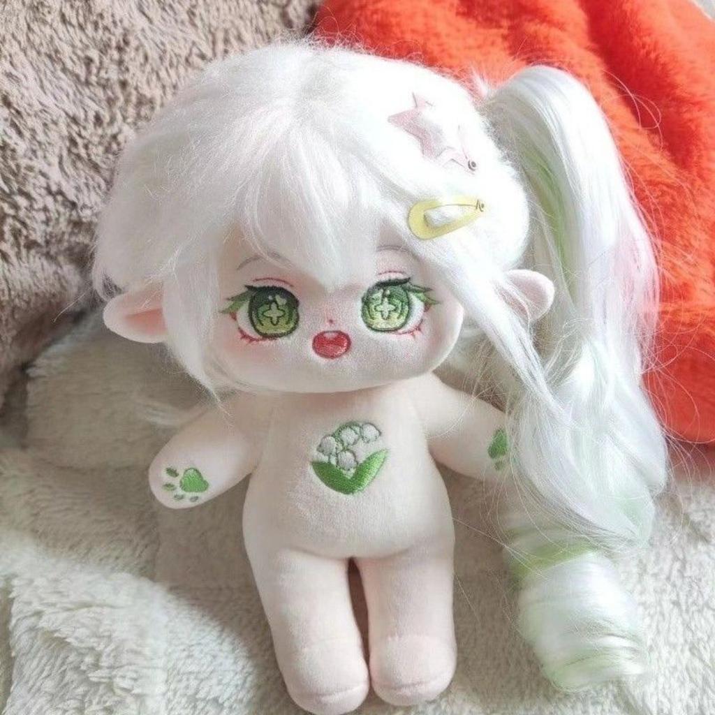 20cm Baumwollpuppe Spiel Genshin Impact Rolle Nahida Cosplay Plüsch mit Skelettpuppen Spielzeug für Fan-Sammlung Plüsch Geburtstagsgeschenke