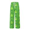 Men's Knitted Fashion Print Pocket Casual Pants Pajama Pants