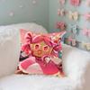 Game CRK Pancake Princess Cookie Button Case Plush Fabric Soft Pillowcase Double Sided Print Cushion Cover Household Gifts