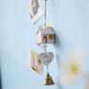 Chinchillas Wind Chimes Hanging Ornaments Small Bells Birthday Girl Gift Bedroom Room Decoration Ceramic Pendant Ornaments