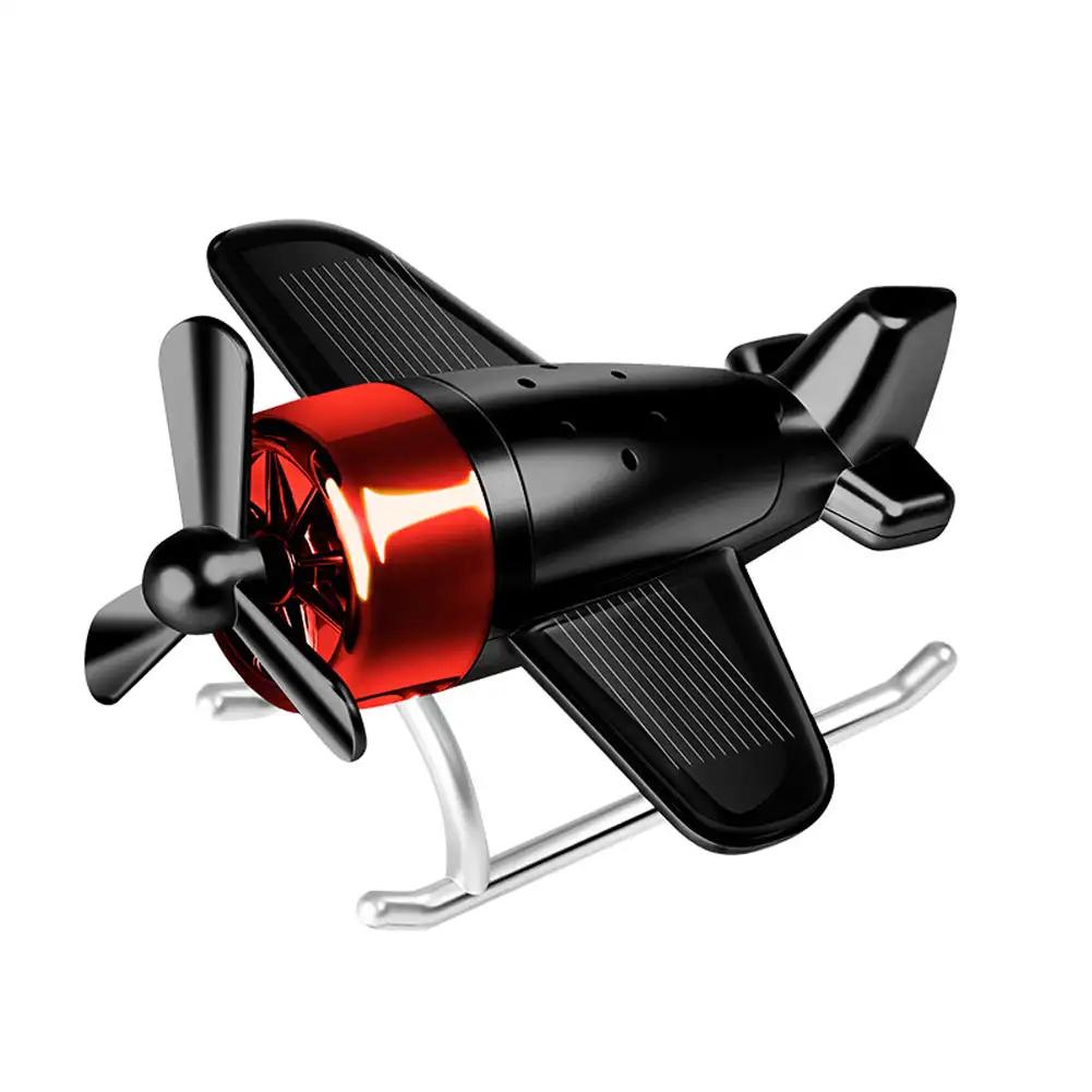 

Креативный солнечный самолет освежитель воздуха для автомобиля центральное управление самолет орнамент мини украшение автомобильный парфюм освежитель воздуха аромат чёрный