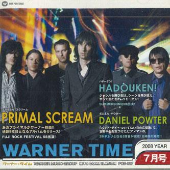 

CD VARIOUS - Warner Time 2008 July PCS827 WARNER Japan Pop Used