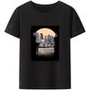 The Last of Us T Shirt UnisexBlack White Couple Fashion Tee Shirt Harajuku Casual Streetwear Retro Short-sleev O-neck Tops