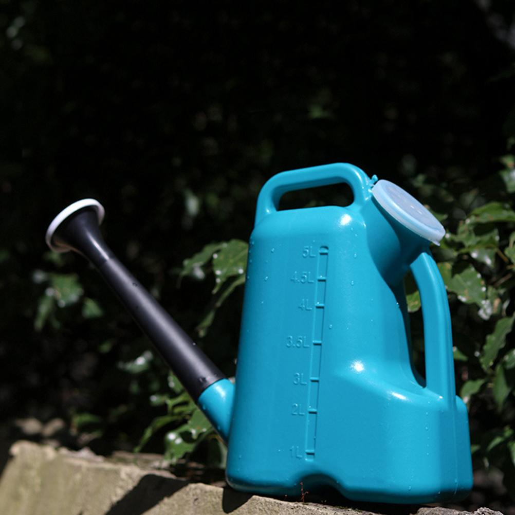 

Лейка с длинным носиком, практичная лейка-распылитель для дома, двора, растений синий
