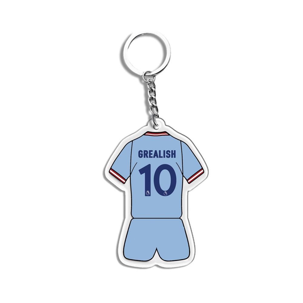 

Star Player Keychains: Messi, Ronaldo, Neymar - Acrylic Football Souvenirs & Gifts