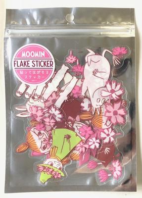 Corporation Big Flake Sticker Moomin Pink MON60 S&C