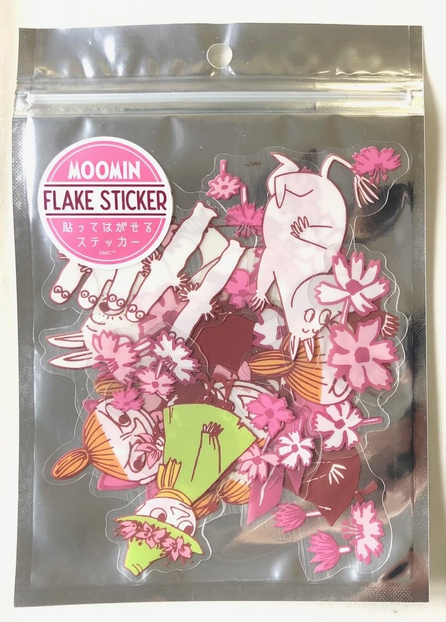 

Корпорация Наклейка Большой Хлопок Муми-тролль Розовый MON60 S&C