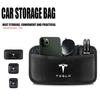 Car Sticker 2025 New Tesla Car Storage Bag Auto Seat Back Organization Pockets Tools Accessories For Tesla Model 3 Model S Model