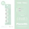 Multifunctional Mini Clip Jelly Color File Holder Note Organizer Adorable Desk Accessory for Papers Exam Sheets Cute Stationery