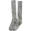 Ladies Spring and Summer Pure Color Sweet Everything Bow Long Leg Pile Pile Socks