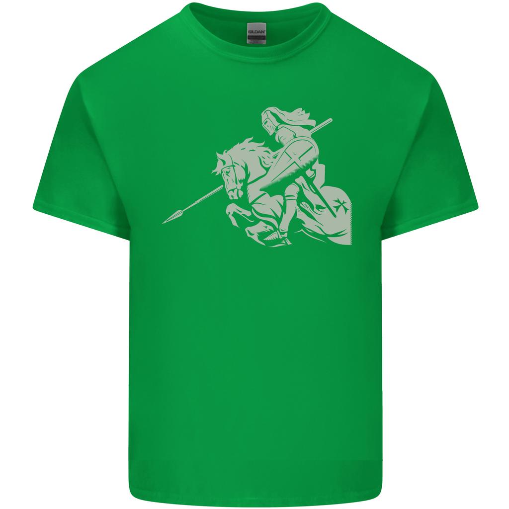 St George On a Horse St Georges Day Unisexs Light Cotton TShirt