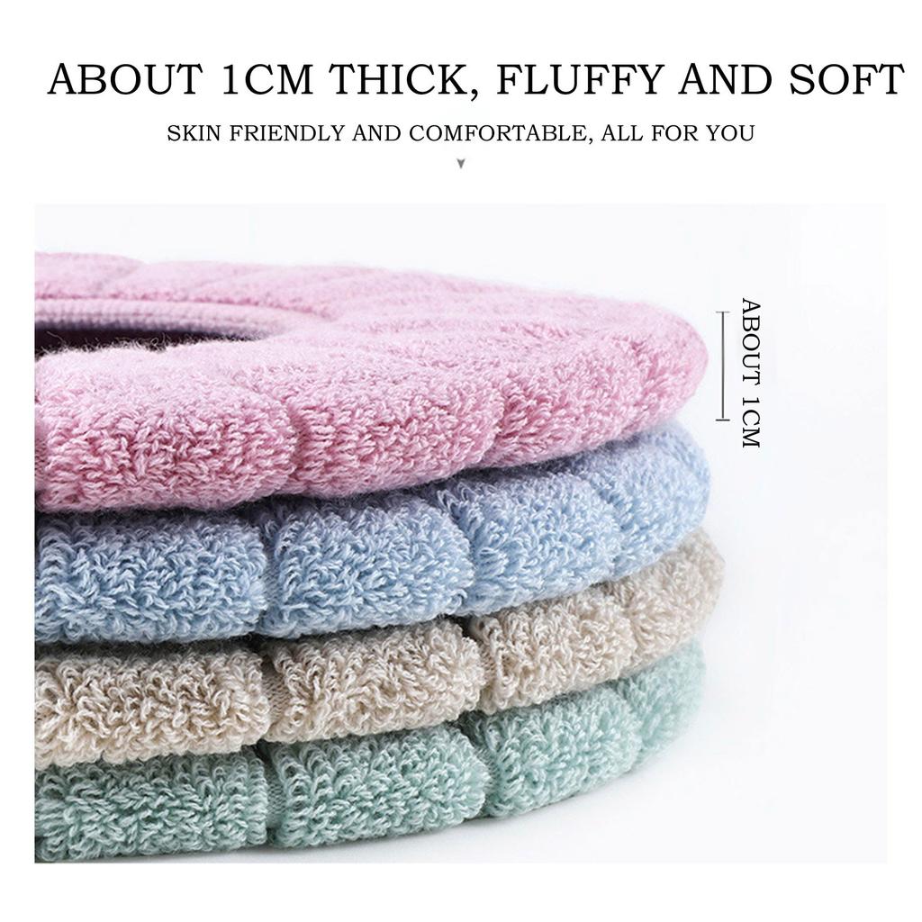 Toilet Seat Cushion Velvet Warm Seat Cover Washable Universal Toilet Seat Mat Comfortable Bathroom Seat Case Toilet Accessories