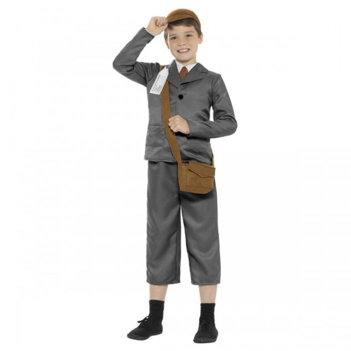 Smiffys Boys WW2 Evacuee Costume Set