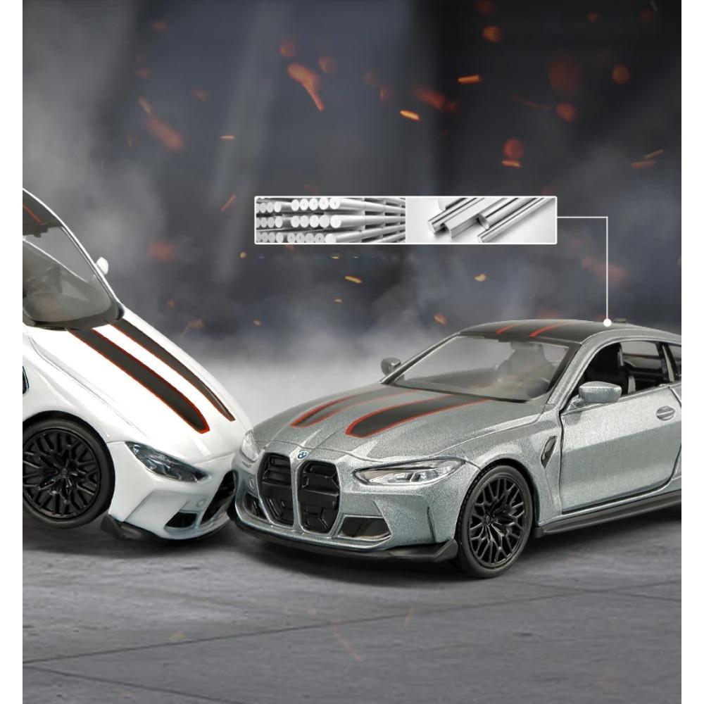 1/36 BMW M4 CSL Metal Toy Alloy Car Diecasts & Toy Vehicles Car Model Model Car for Children