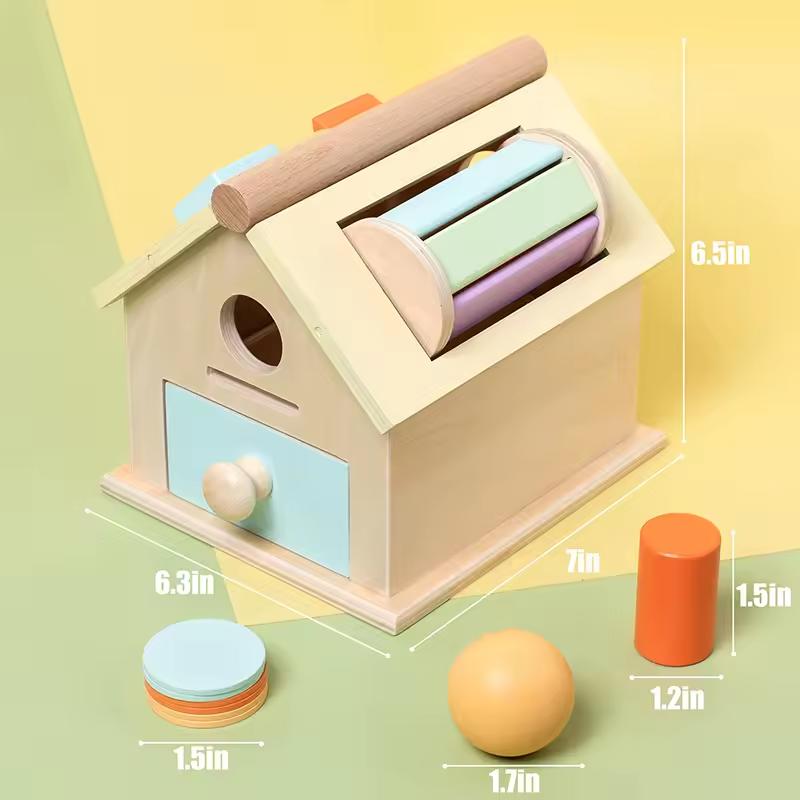 Youngsters High-Standard-Quality Wooden High-Quality Montessori High-Quality House High-Quality Educational High-Quality Toy High-Quality Busy