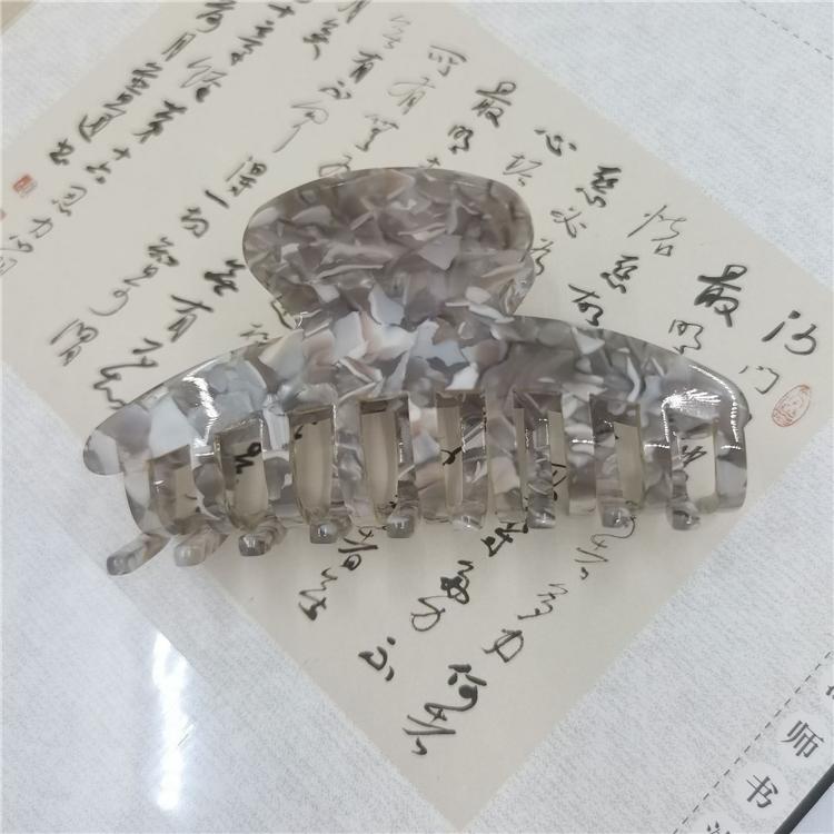 Women's High Quality 9.5cm Hair Claw Accessories 8 Colors American Fashion Tortoiseshell Resin Acetate