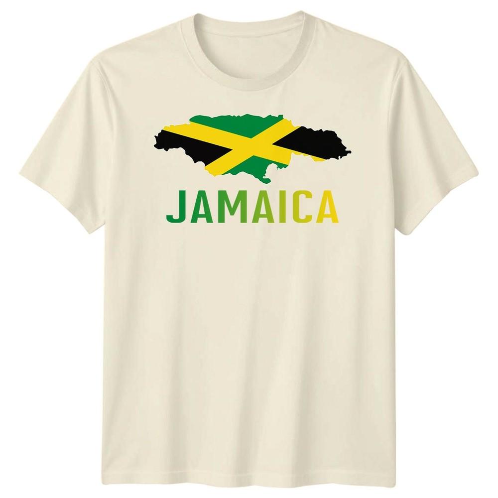 Jamaica Flag Map Countries Unisexs TShirt Unisexs Tee Travel Souvenir Graphic
