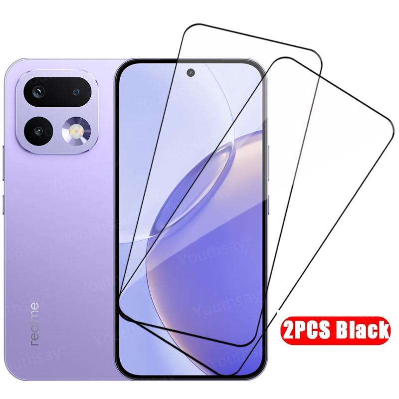 4-1Pcs Full Cover Glass For Realme 16 Pro Tempered Glass Realme 16 Pro Screen Protector Protective Phone Film Realme 16 Pro