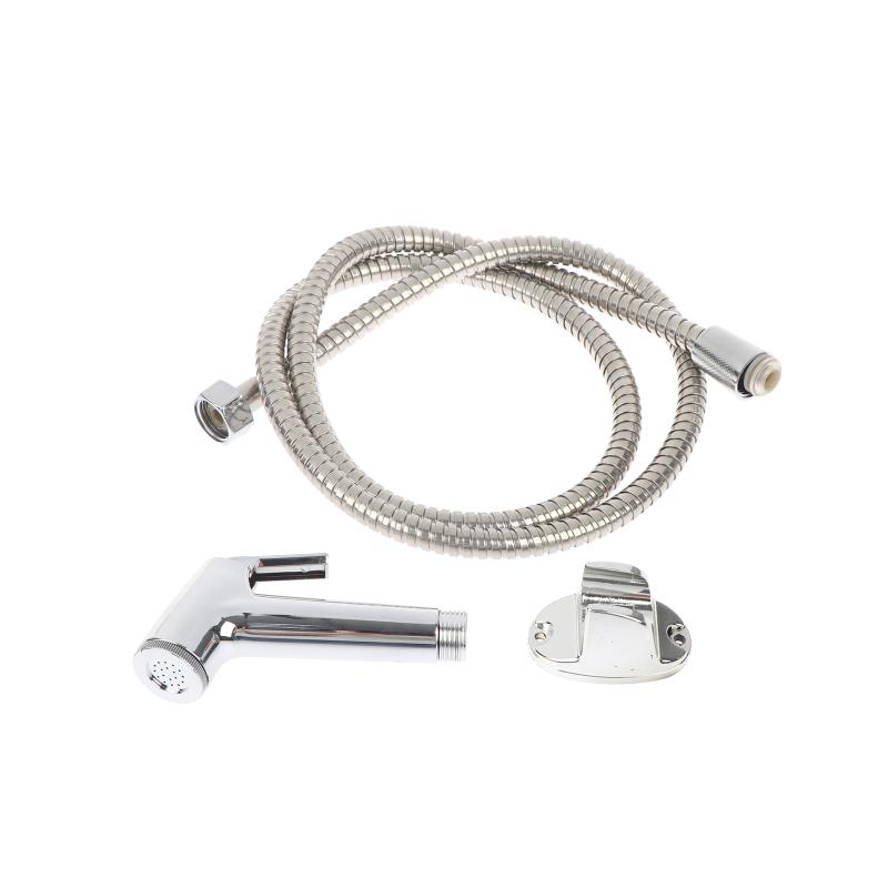 ABS Handheld Shattaf Sprayer Kit Double Jet Nozzle Toilet Faucet Set for Feminine Care Baby Shower