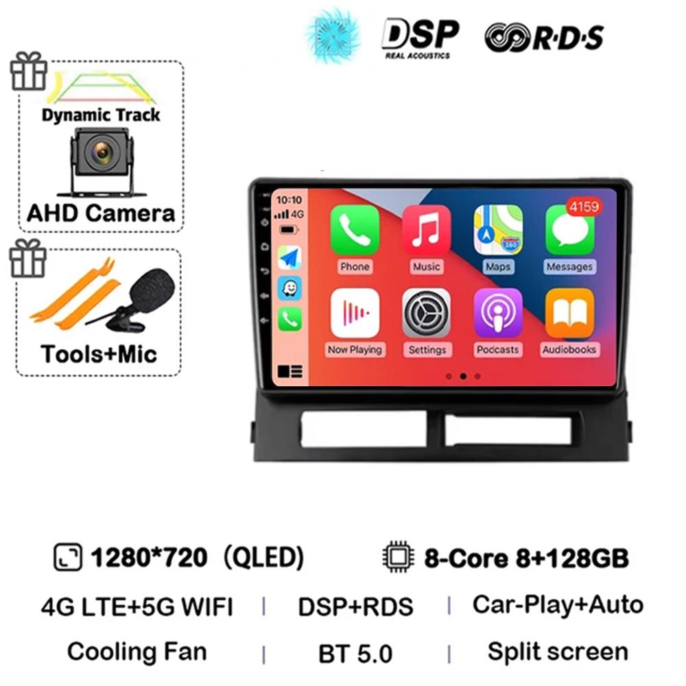Carplay For Toyota Prius XW20 II 2 2003 - 2011 Android 14 Android Auto 2DIN Autoradio Lettore Unità principale GPS Stereo Multim