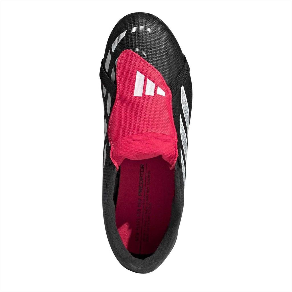 Predator Childrens/Kids Fold Over Folded Tongue Firm Ground Football Boots