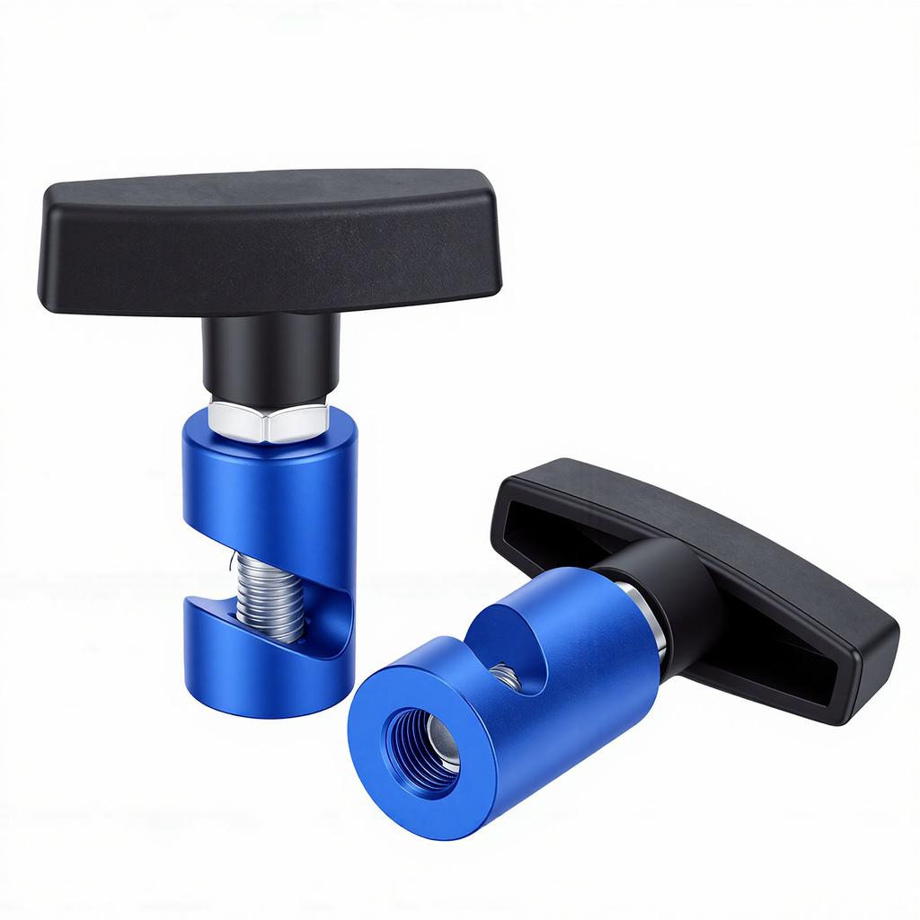2PCS Hood Prop Struts Clamp M12x1.25 Hood Lift Support Clip for Car Tailgate Hatch Trunk