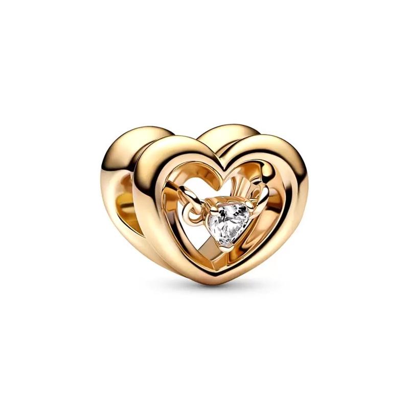 Diy Flowers And Love,Animal,Multiple Series Charm Bead Pendant Safety Chain Fit Originalcopper Jewelry Gift
