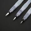 3Pcs Water Storage Pen Transparent Nylon  Watercolor Paint Brush Stationery Art Supplies