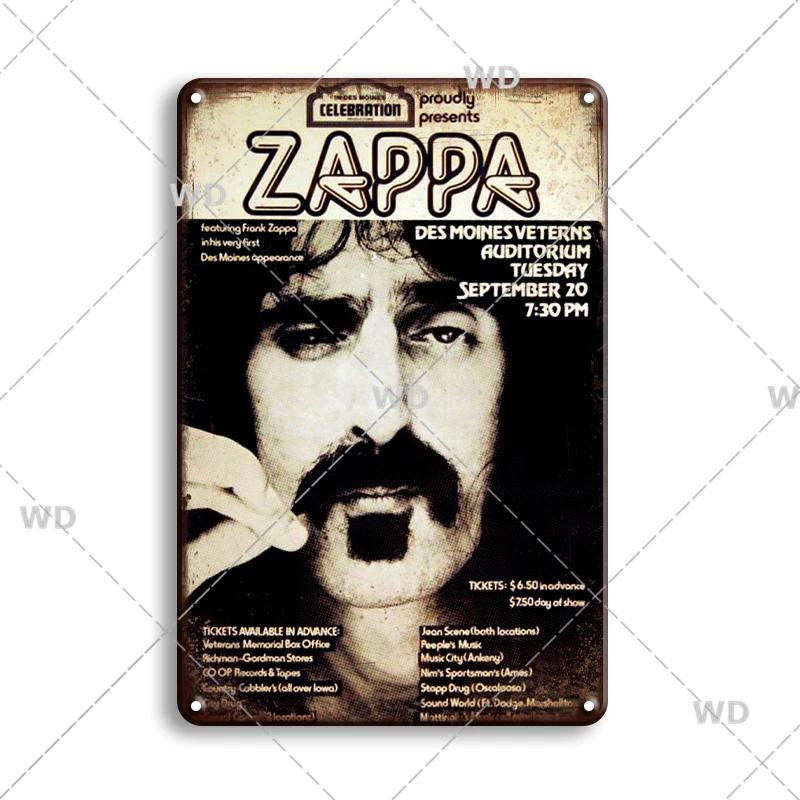 Retro Famous Rock Band Tin Sign Singer Poster Metal Plaque Vintage Metal Plate For Coffee Bar Pub Man Cave Room Home Wall Decor