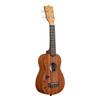 KALA Ukulele Series Mahogany Body Soprano Hawaiian Pattern Laser Engraved Top Model to KA-15 KA15S-H1-WBAG20_06 [Successor KA-15S-H1] (Case Included)