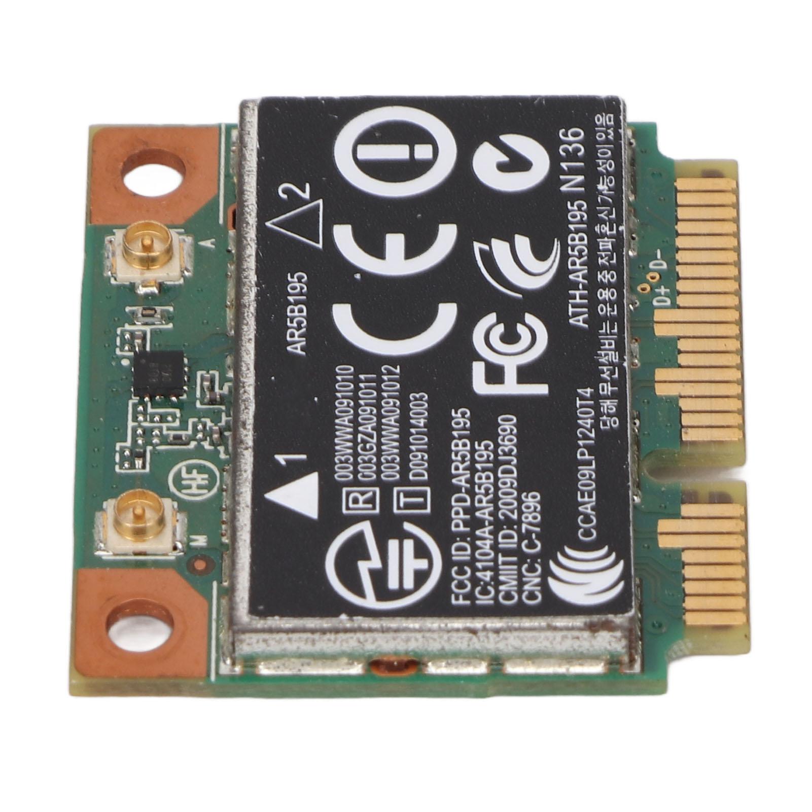 

Мережева карта WiFi 150 Мбіт/с для HP430 431 435 436 4530S Bluetooth 3.0 Plug and Play Mini PCIE WiFi