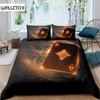 Poker King Queen Duvet Cover Modern Card Game Bedding Set Gamer Playing Comforter Cover Gambling Athletics Polyester Quilt Cover
