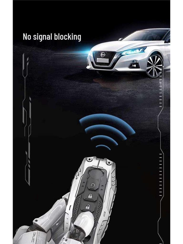 Nissan Key Cover: Fits 14th Gen Sylphy, Teana, Qashqai, X-Trail, Tiida, Kicks, Tanlu, Loulan, Patrol